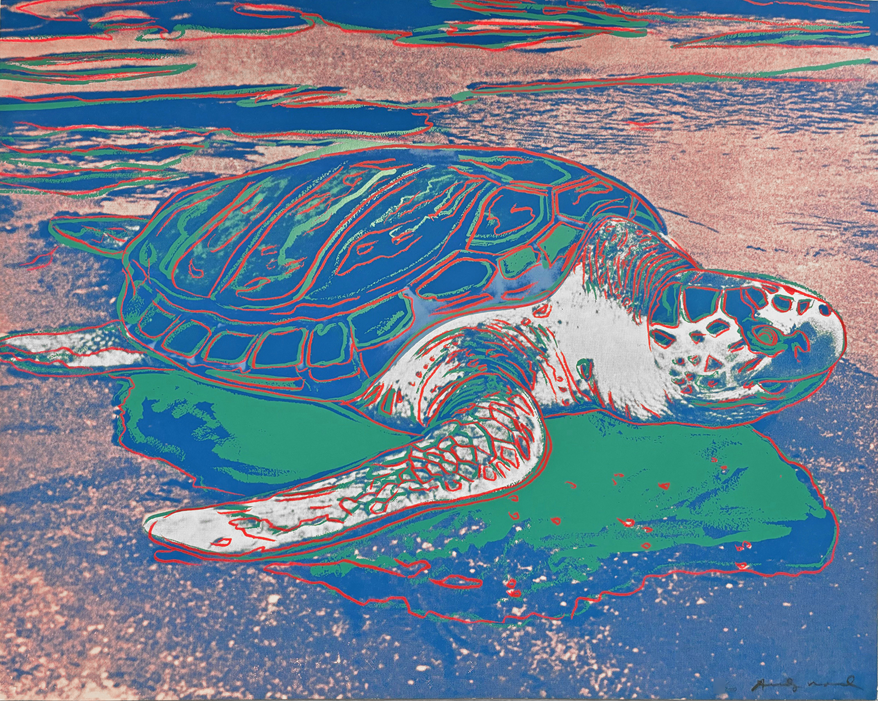 Turtle (FS II.360A) by Andy Warhol