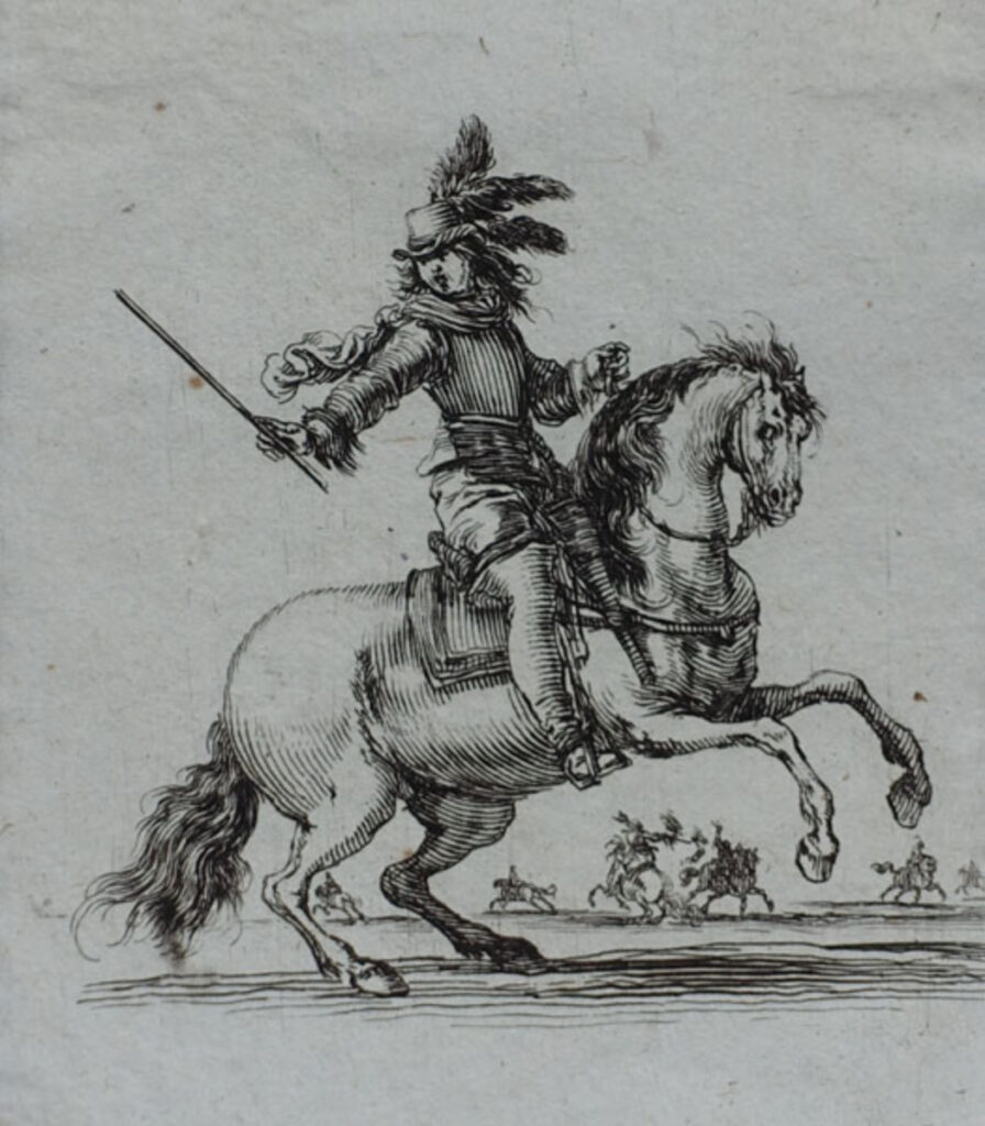 Diverses exercices de cavalerie by Stefano Della Bella Jan Johnson, Old Master & Modern Prints, Inc.