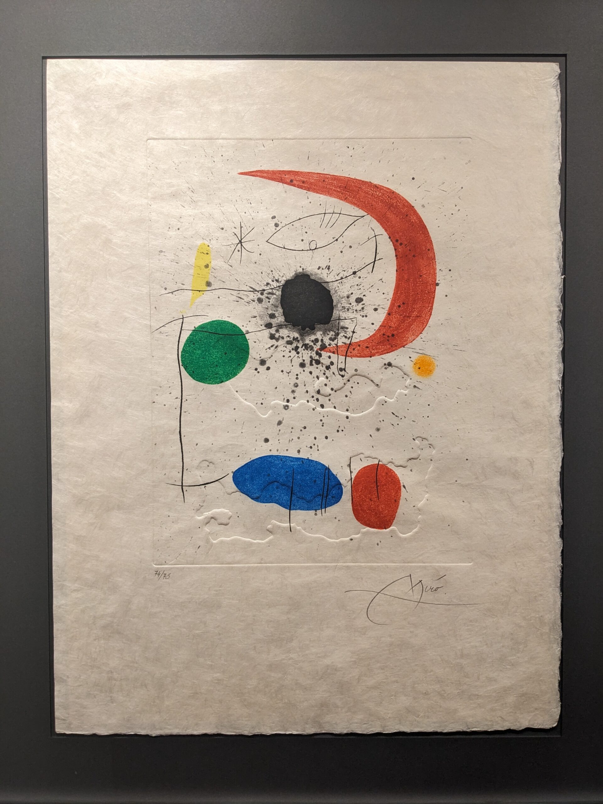 Untitled by Joan Miro
