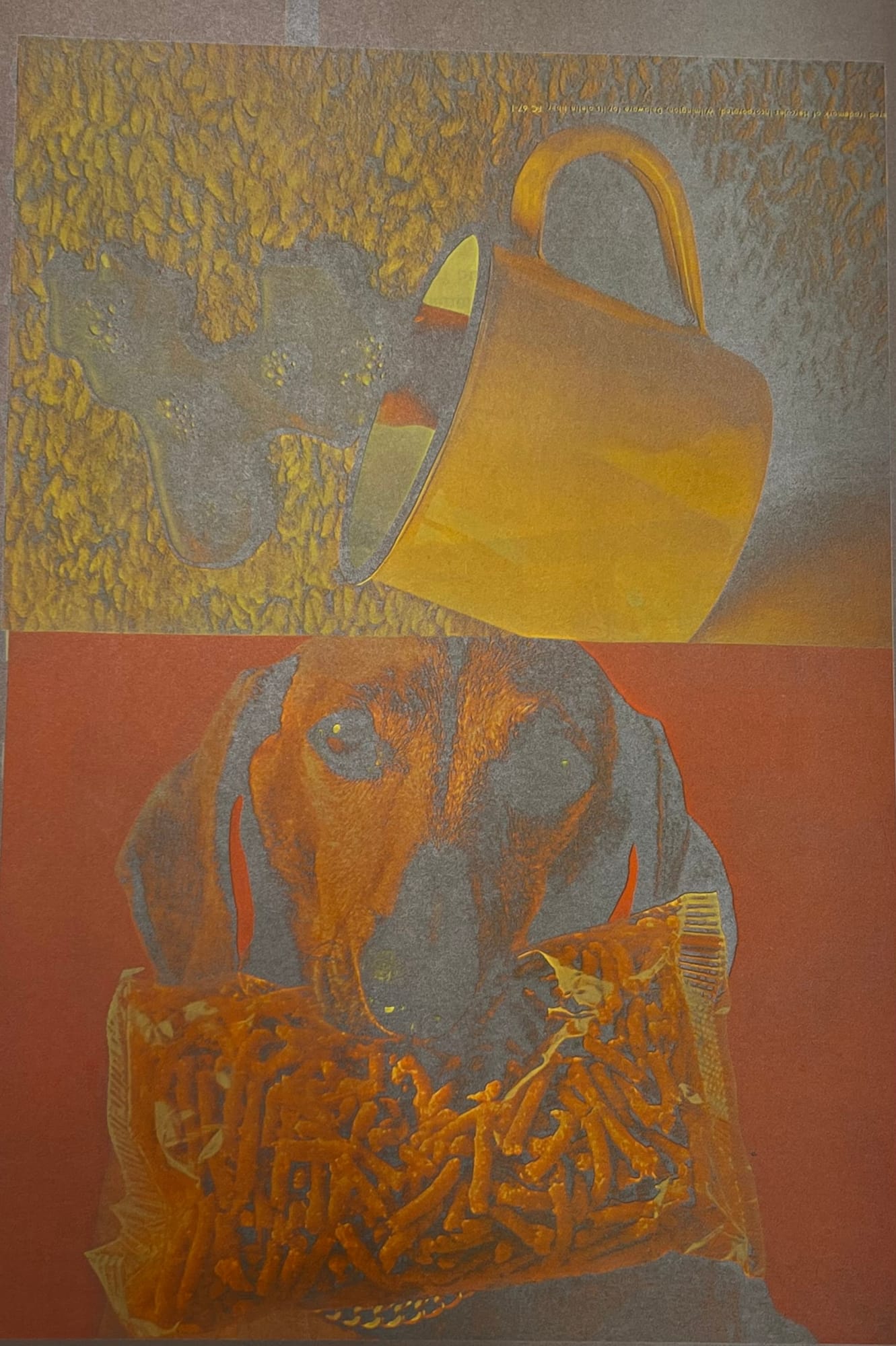 Dog And Mug by Eduardo Paolozzi