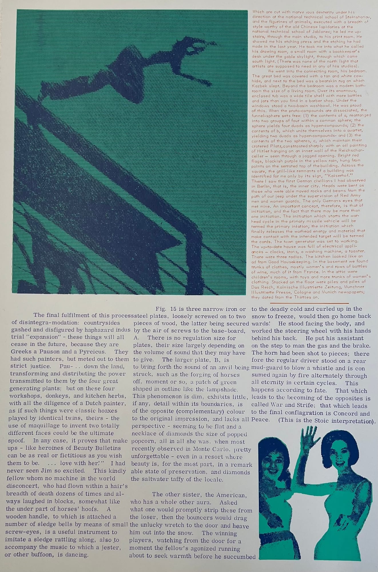 Untitled 2 (Moonstrips) by Eduardo Paolozzi