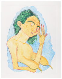 green hair with arms by Dasha Shishkin at Flying Horse Editions