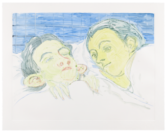 pale friends with ears by Dasha Shishkin at Flying Horse Editions