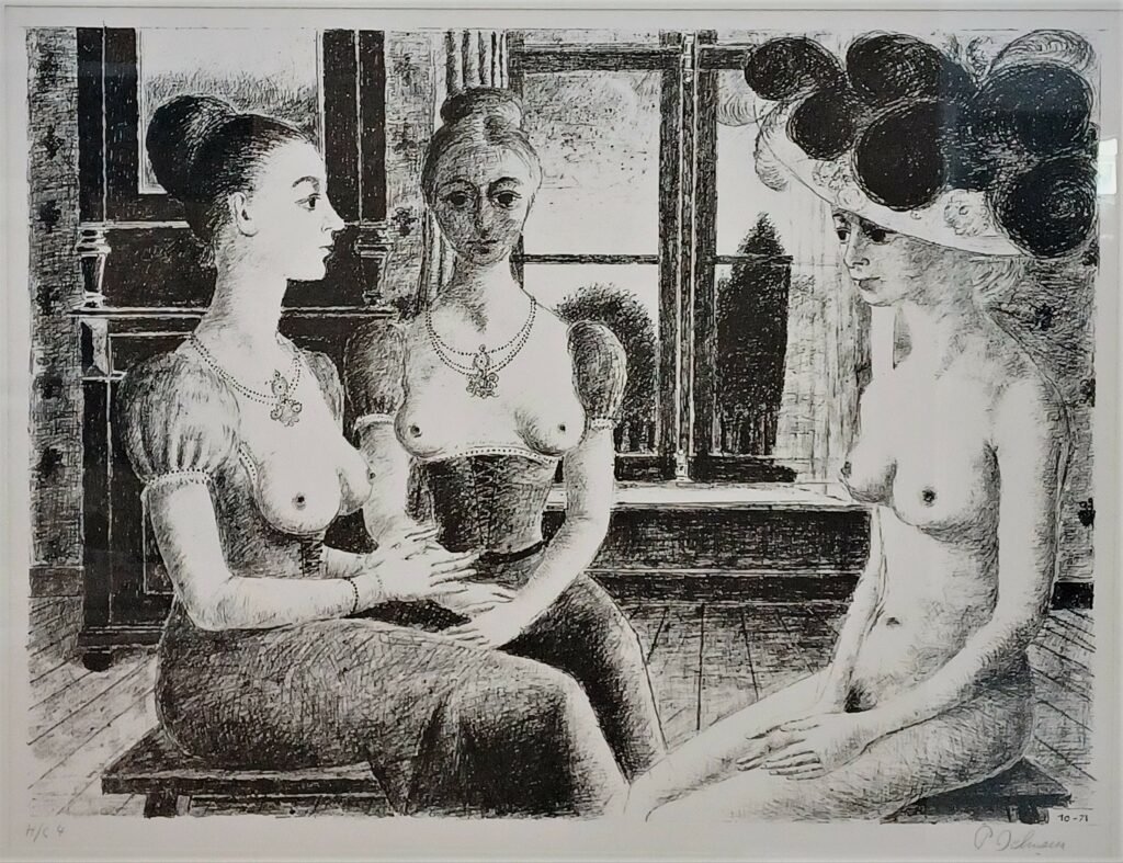 La Fenetre by Paul Delvaux