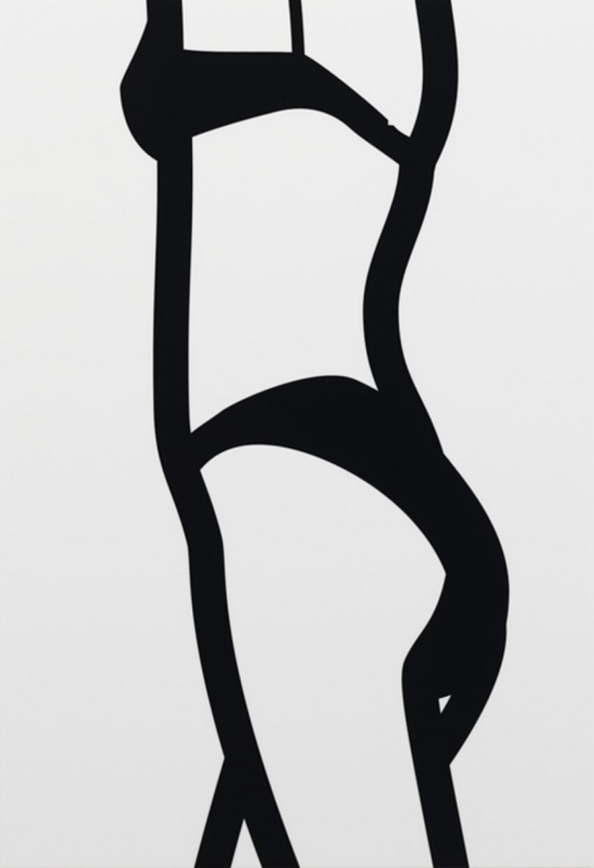 Watching Suzanne 1 Female Figure by Julian Opie