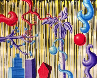 Acid Rain by Kenny Scharf at Hamilton-Selway Fine Art