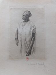 Africain by Jules Simon Payrau at Sylvan Cole Gallery