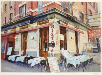 Bob Dylan Little Italy, Lower Manhattan by Bob Dylan at Clifton Gallery