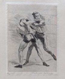 Boxeurs by Berthomme Saint-André at Sylvan Cole Gallery