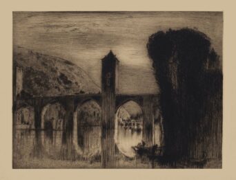 Bridge by Frank Brangwyn at Sylvan Cole Gallery