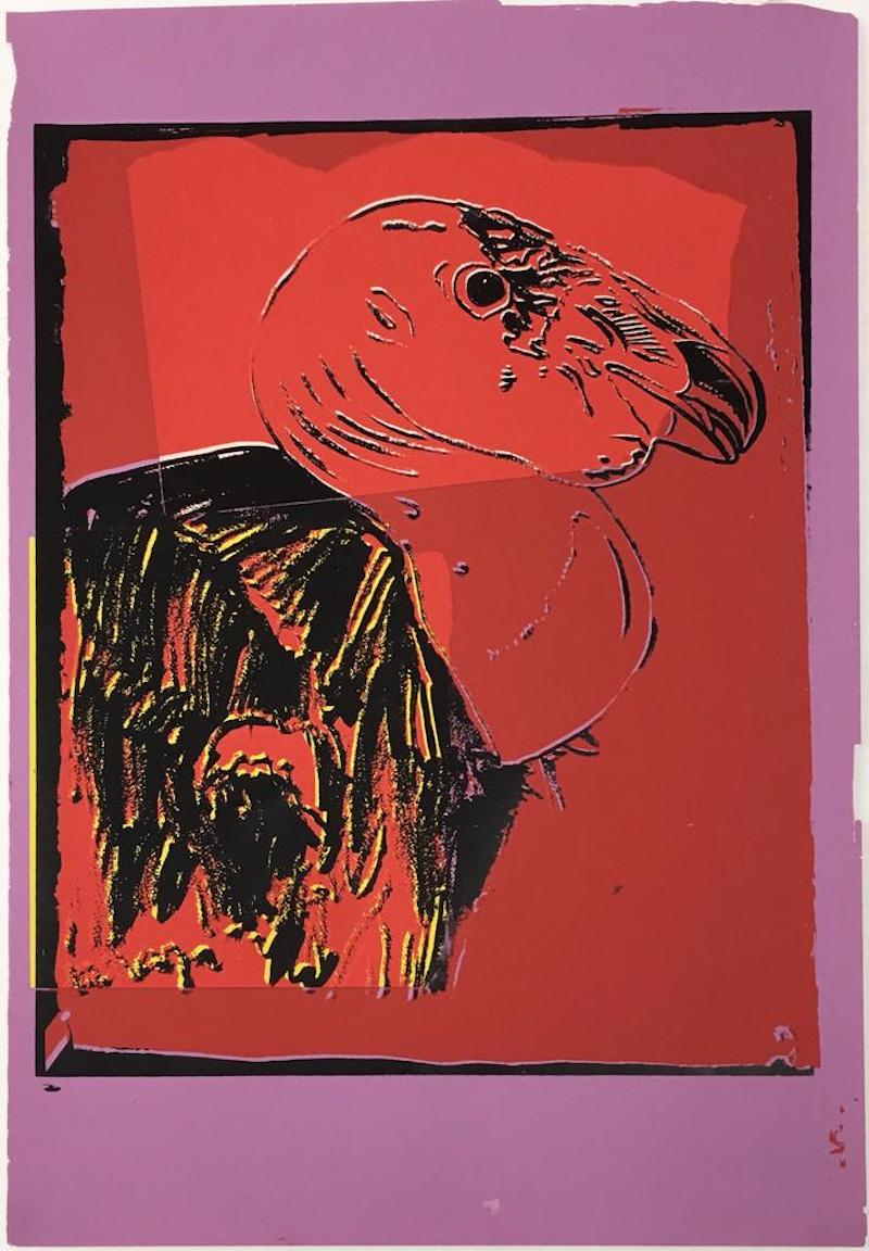 Vanishing Animals: California Condor by Andy Warhol