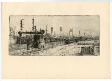 Chemin de Fer (Ivry) by Charles Heyman at Sylvan Cole Gallery