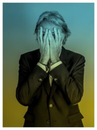 Chris Levine Sir Paul Smith Print from the Icons Series by Chris Levine at Clifton Gallery