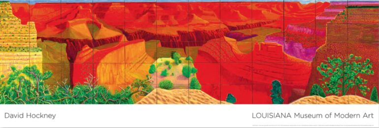 David Hockney A Closer Grand Canyon by David Hockney at Clifton Gallery