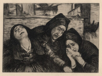 Douleur by Charles Cottet at Sylvan Cole Gallery