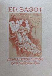 Edmond Sagot. Estampes & Affiches Illustrées by Paul Cesar Helleu at Sylvan Cole Gallery