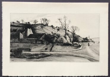 Ferme a Vauhalan by Léopold Lévy at Sylvan Cole Gallery