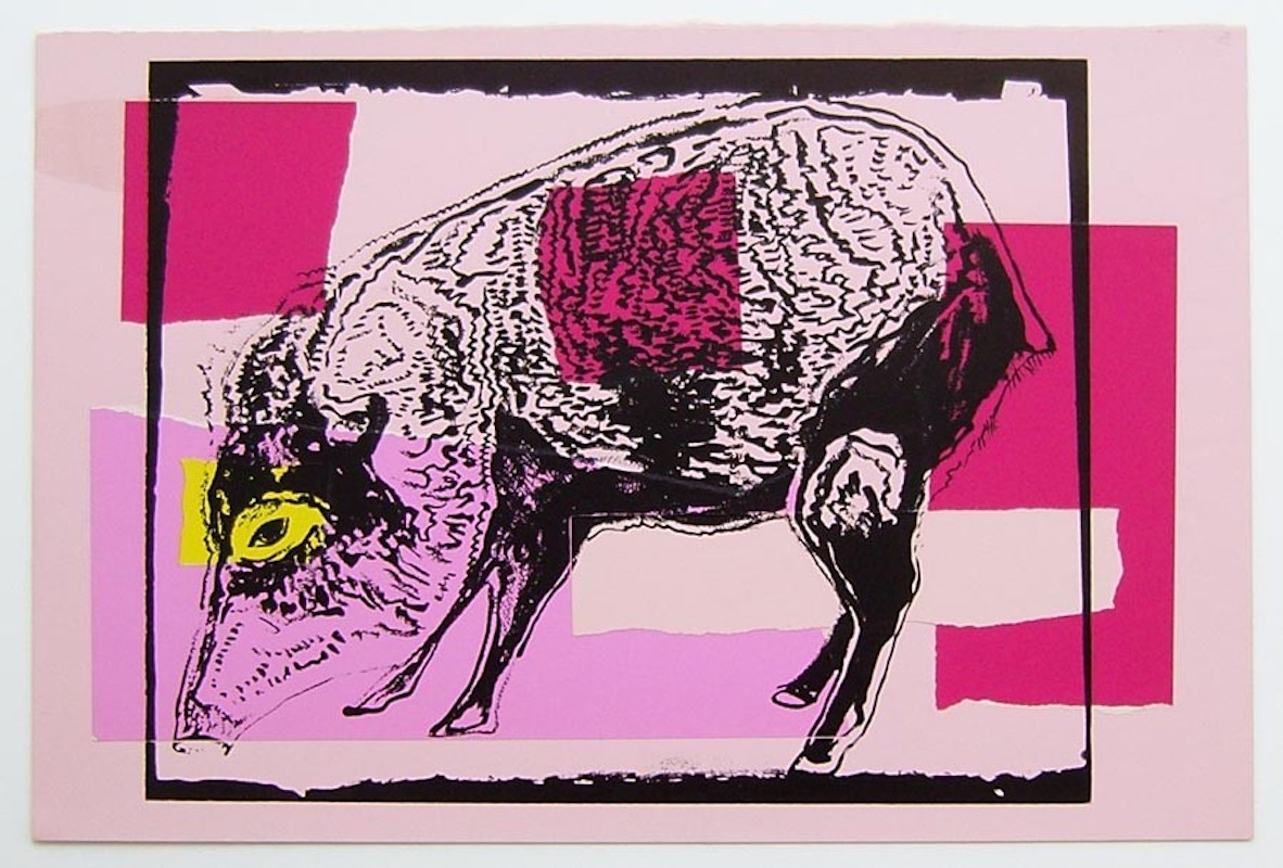 Vanishing Animals: Giant Chaco Peccary by Andy Warhol