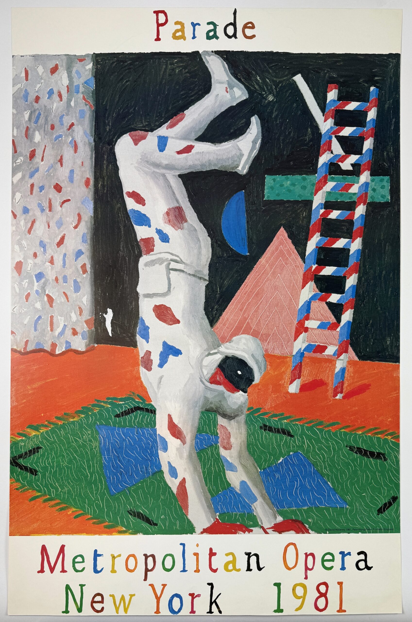 Metropolitan Opera (Parade) by David Hockney