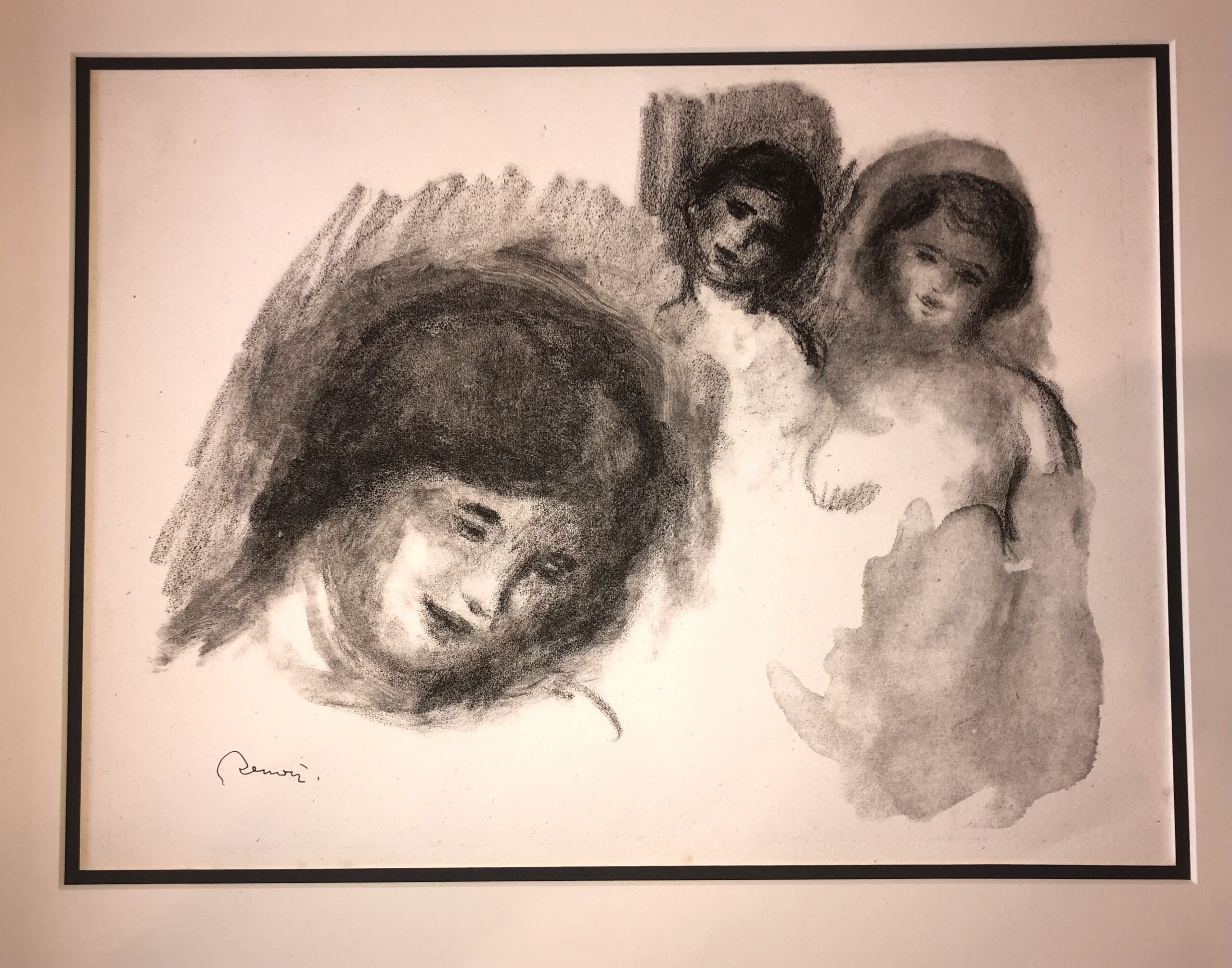 Pierre aux trois croquis by Pierre Auguste Renoir