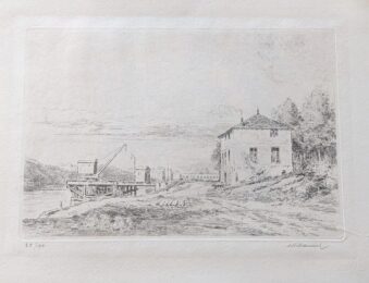 Le Quai d’Issy by Louis-Charles Willaume at Sylvan Cole Gallery