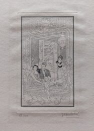 Les Fiancés by Jean Dulac at Sylvan Cole Gallery