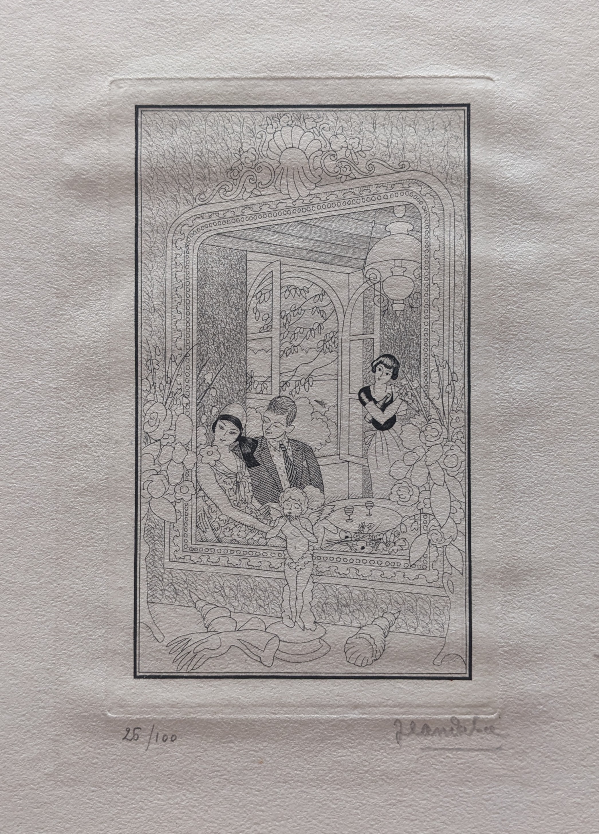 Les Fiancés by Jean Dulac