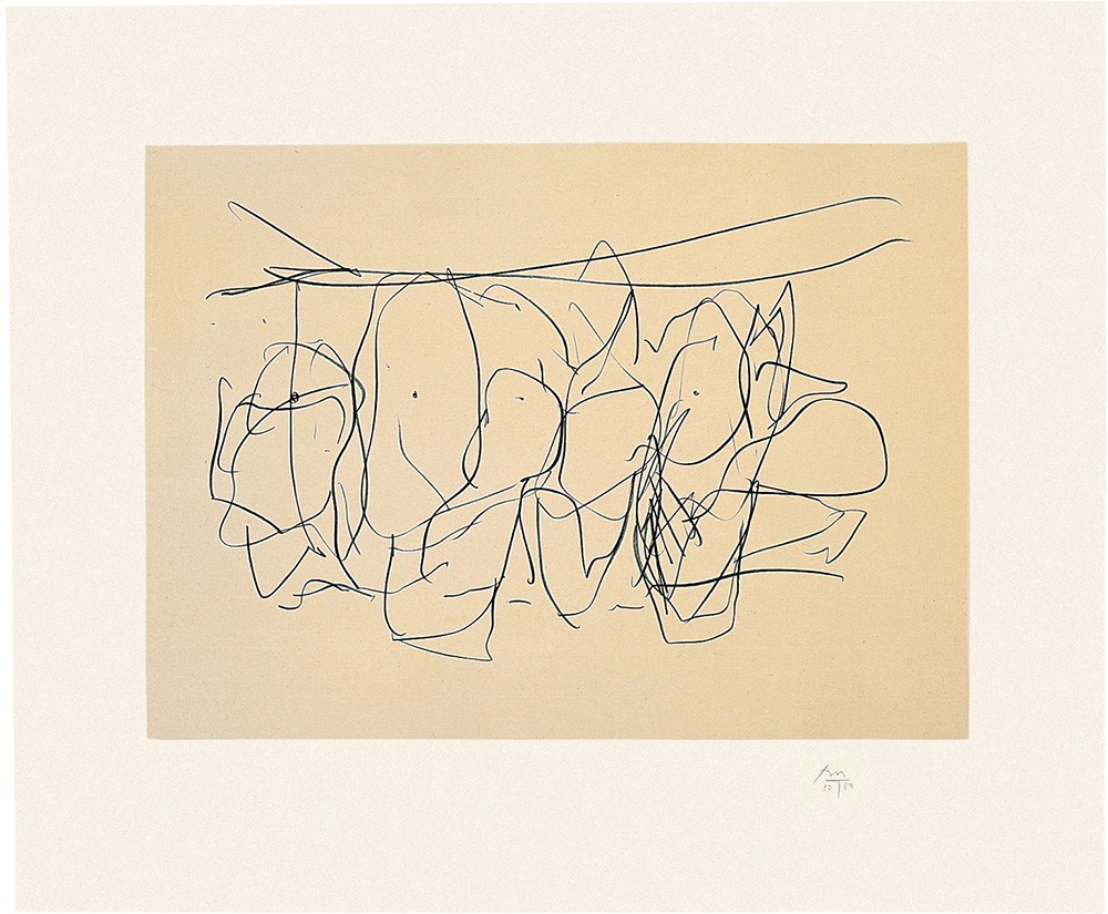 Octavio Paz Suite: Mexico City Personages II by Robert Motherwell