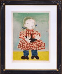 Portrait De Maya Au Bateau [portrait of Maya With a Boat] by Pablo Picasso at Dovehouse Contemporary
