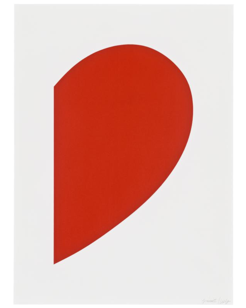 Red Curve by Ellsworth Kelly