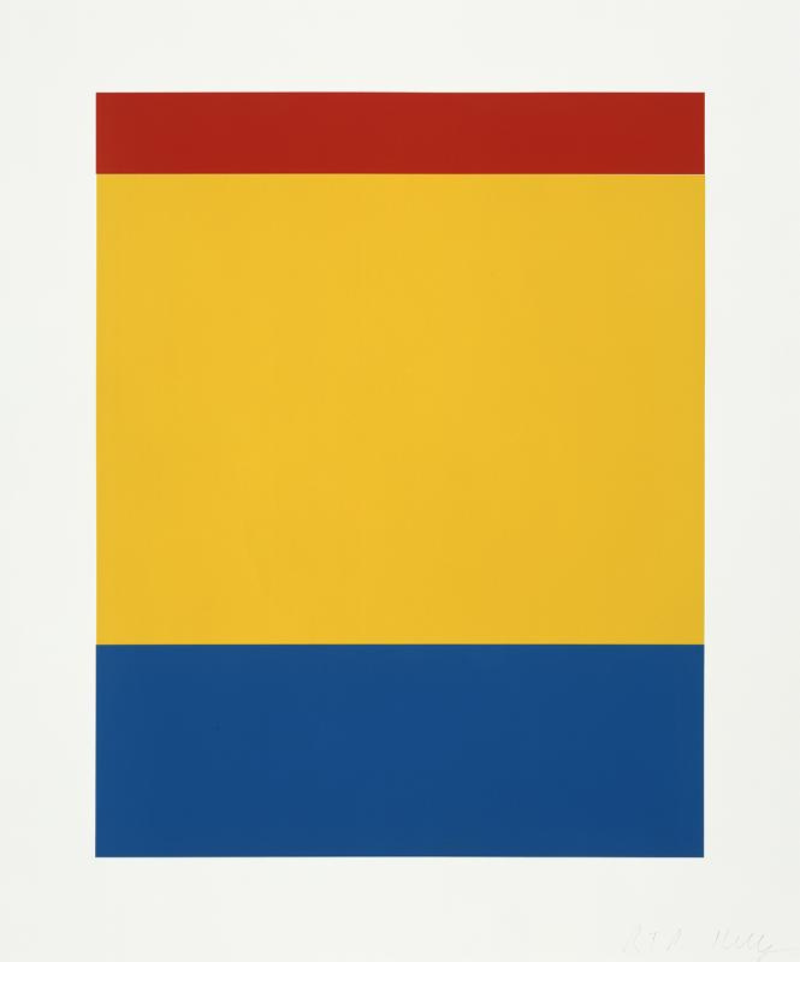 Red Yellow Blue by Ellsworth Kelly