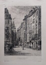 Rue de la Tonnellerie by Maxime Lalanne at Sylvan Cole Gallery