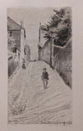 Rue du Mont-Cenis by Eugène Delâtre at Sylvan Cole Gallery