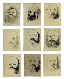 Self Portraits portfolio by Jim Dine at Petersburg Press