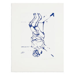 Serpentine (Blue) by Georg Baselitz at MLTPL