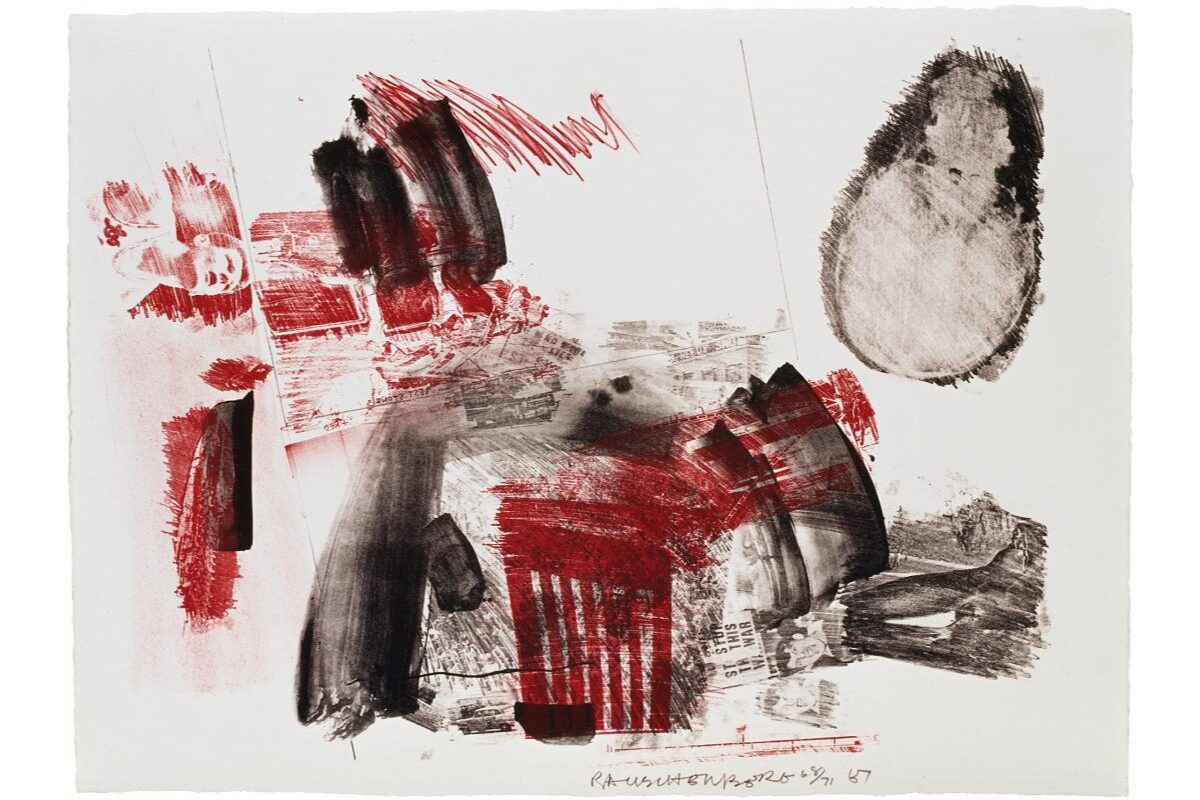 Test Stone #3 by Robert Rauschenberg