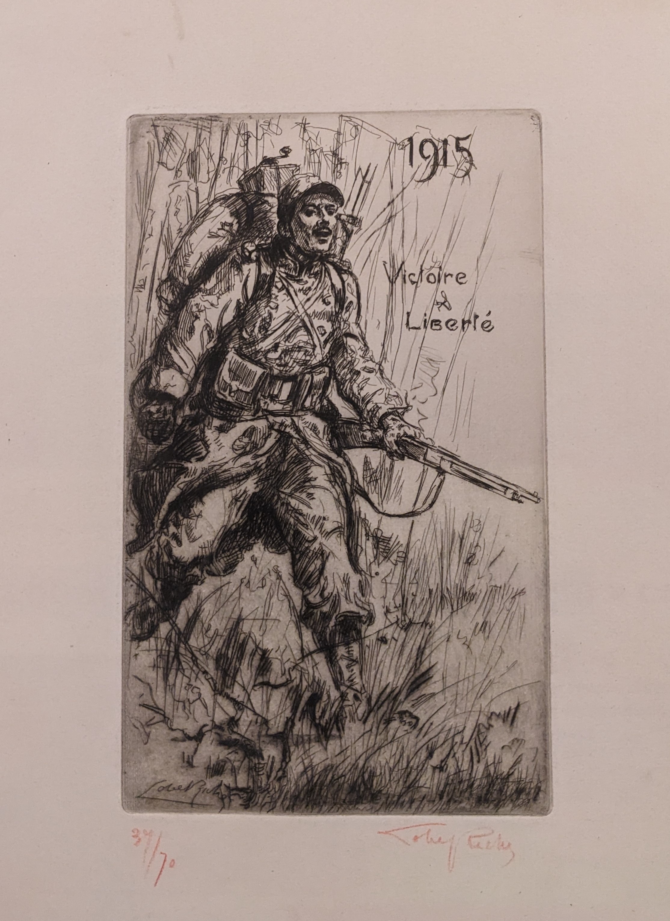 Victoire et Liberté by Lobel Riche