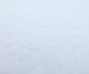 White Icons (A) – Radiant Baby by Keith Haring at Hamilton-Selway Fine Art