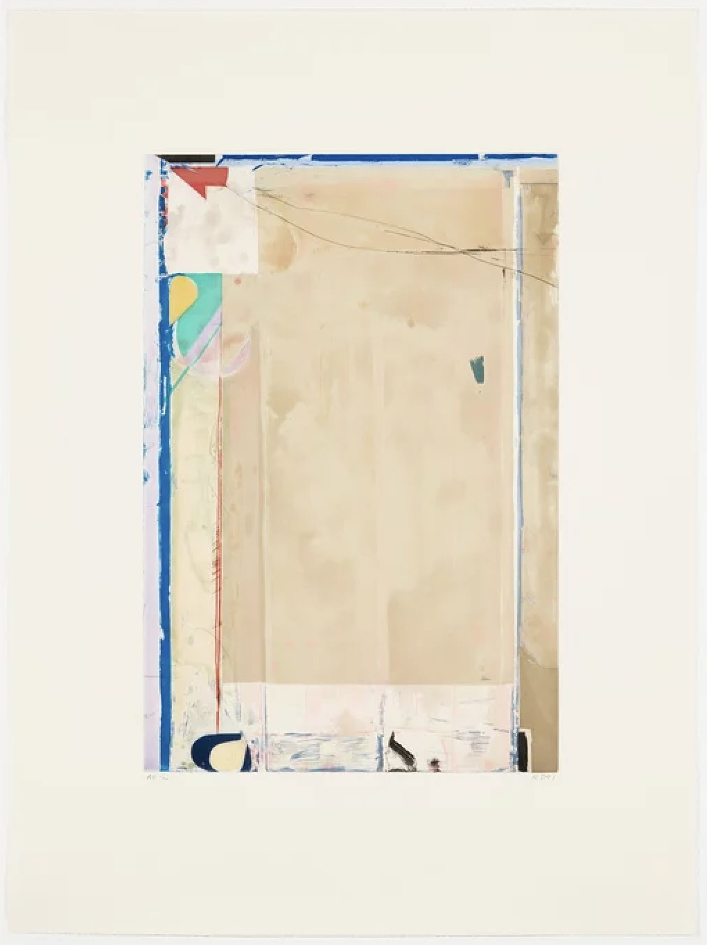 Touch Red by Richard Diebenkorn