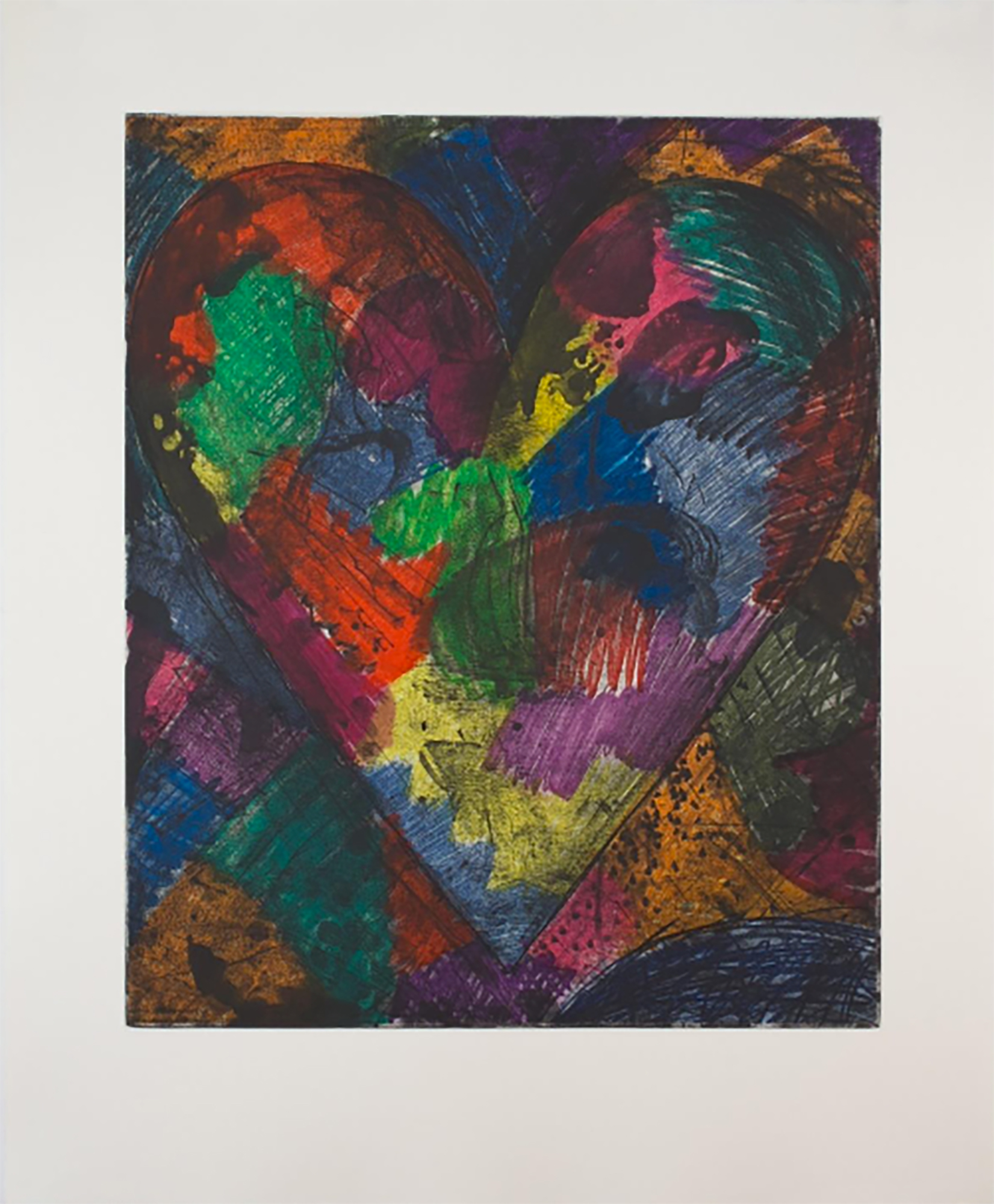 The Heart Called Washington by Jim Dine