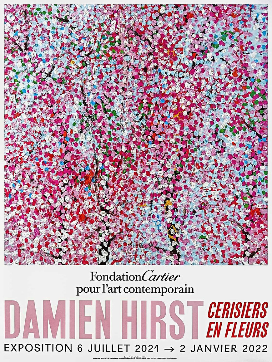 Damien Hirst Foundation Cartier Cerisiers En Fleurs Cherry Blossom by Damien Hirst