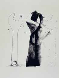 Adjustable Spanner Wrench from Ten Winter Tools by Jim Dine at Petersburg Press