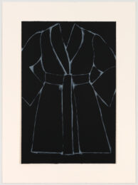 Black and White Bathrobe by Jim Dine at Graphicstudio