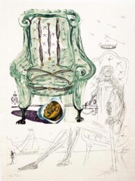 Breathing Pneumatic Chair by Salvador Dalí at Hamilton-Selway Fine Art
