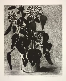 David Hockney Sunflowers II Artist Proof by David Hockney at Clifton Gallery