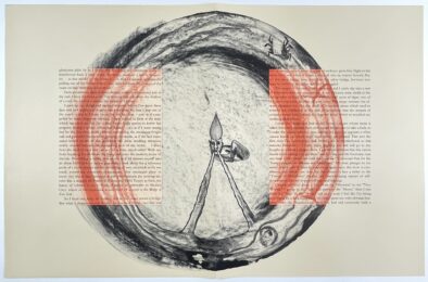 Departure of the Argonaut announcement poster by Francesco Clemente at Petersburg Press