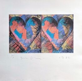 Louisiana Hearts by Jim Dine at Michael Lisi/Contemporary Art