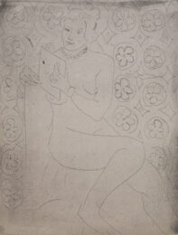 Figure Reading, in front of Moucharaby by Henri Matisse at Gilden's Art Gallery
