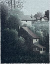 Green Shadows II by Robert Kipniss at ebo Gallery