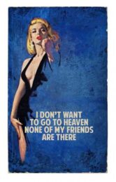 I Don’t Want To Go To Heaven (2017 – Blue) by The Connor Brothers at Dovehouse Contemporary